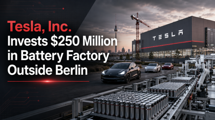 Tesla’s Berlin Battery Expansion Signals a New Phase for Europe’s EV Industry